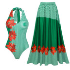 Halterneck Skirt Sub-Suit