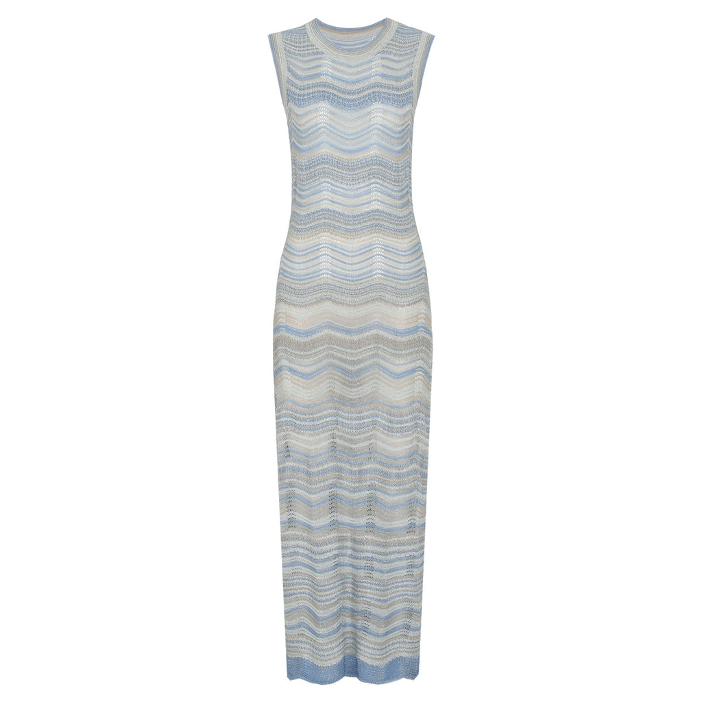Light Blue Sleeveless Dress