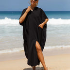 Cotton Shirt Bikini Swimwear