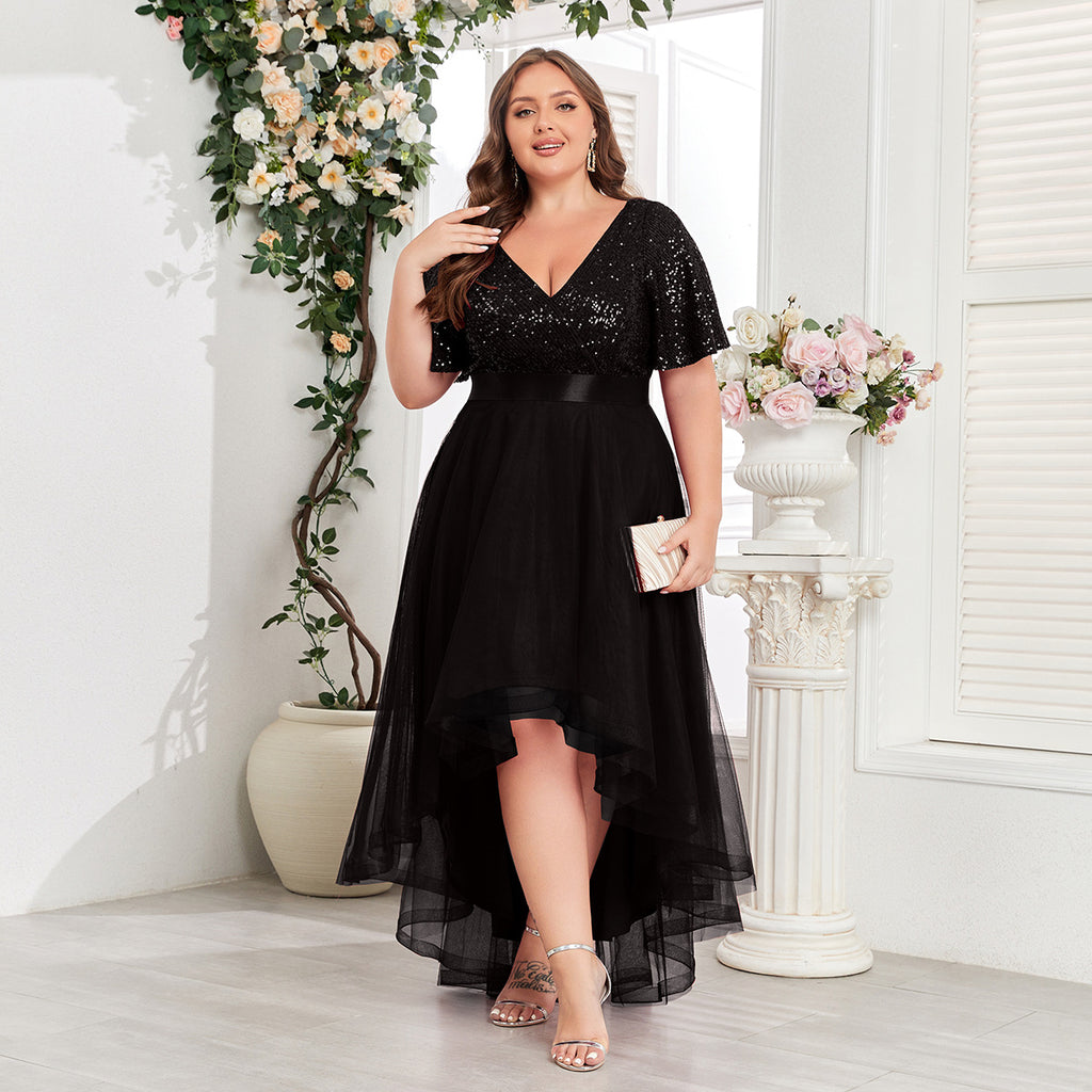Women's Midi Short Sleeve Dress