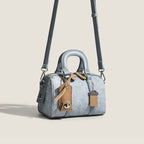 Blue Pillow Shoulder Bag