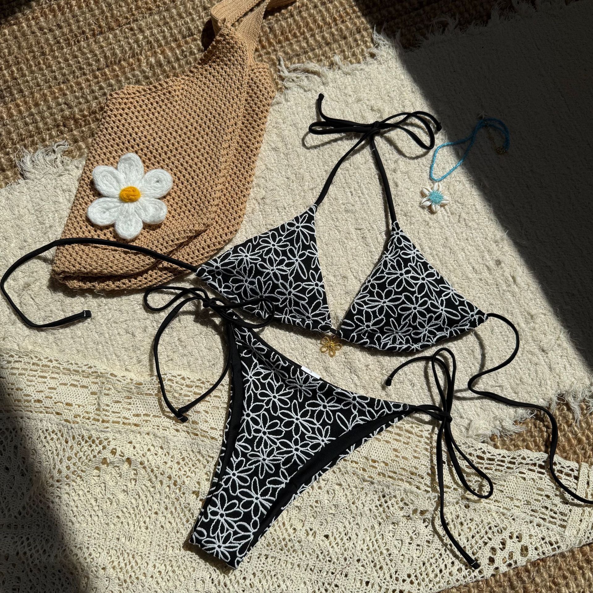 Two Split Bikini Swimwear