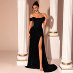 Women's Sequin Strapless Dress