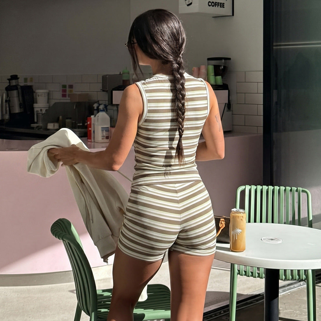 Summer Women Clothing Casual Single Breasted SL Top Vintage