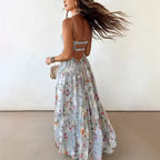Women's Sling Floral Dress