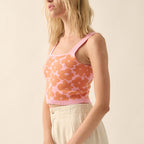 Women's Cropped Knitted Camisole