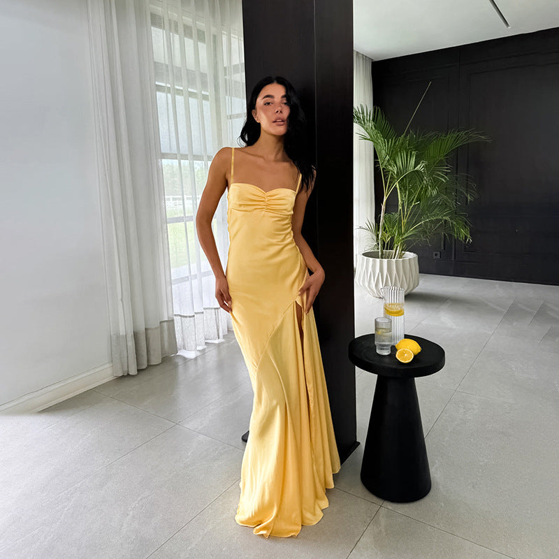 Socialite Camisole Split Maxi Dress