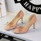 Women's Bow Stiletto Heel Pumps
