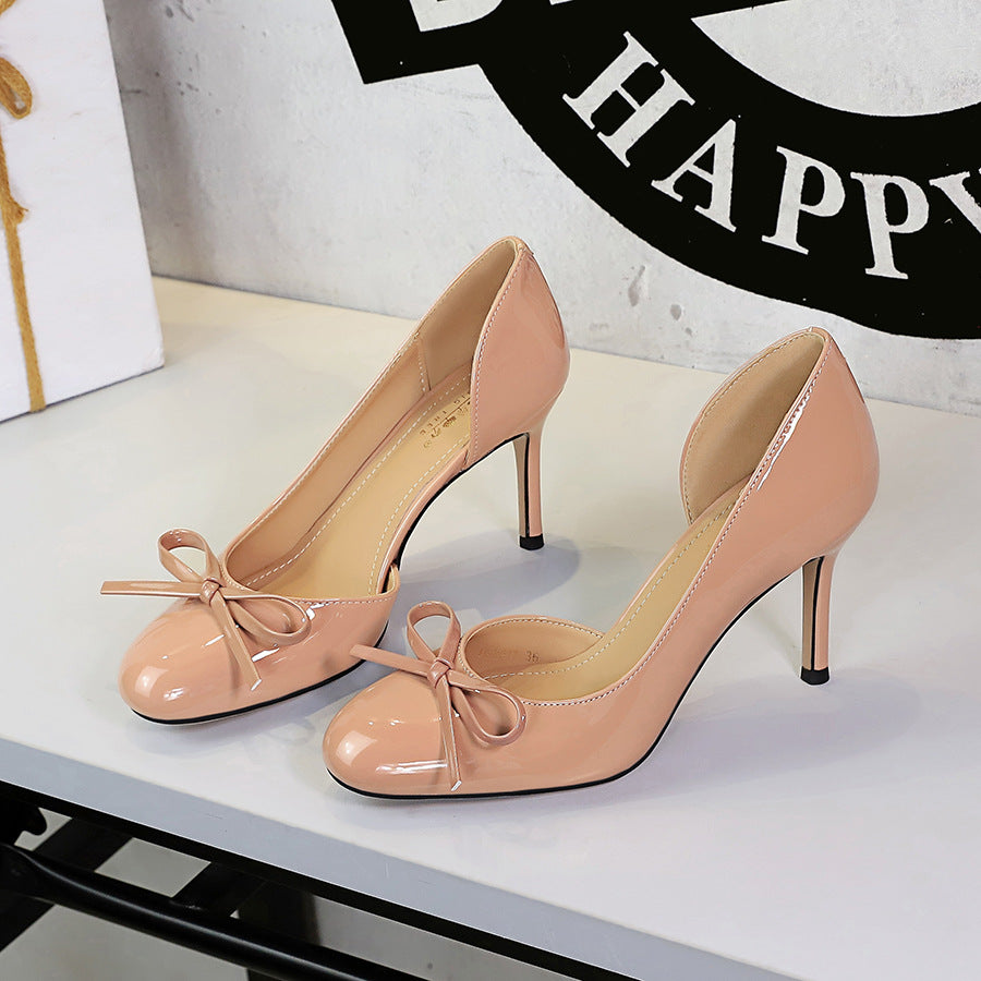 Women's Bow Stiletto Heel Pumps