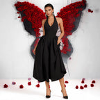 Women's Halter Midi Dress