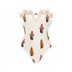 Rose One-Piece Swimsuit