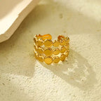 Women's Asymmetric Open Ring
