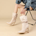 Women's 's Pointed-Toe Stiletto Ankle Boots