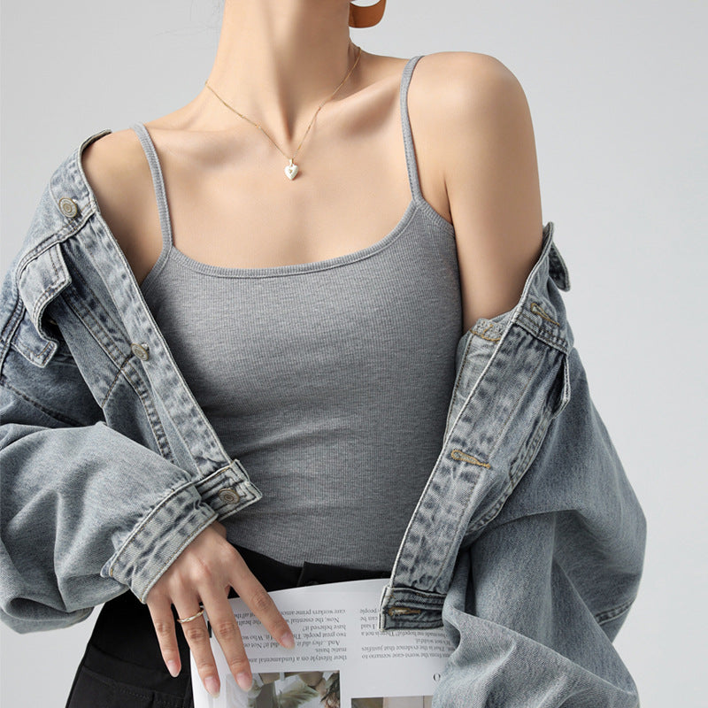 Women's Cover Supernumerary Breast Thread , Can Be Outerwear Top