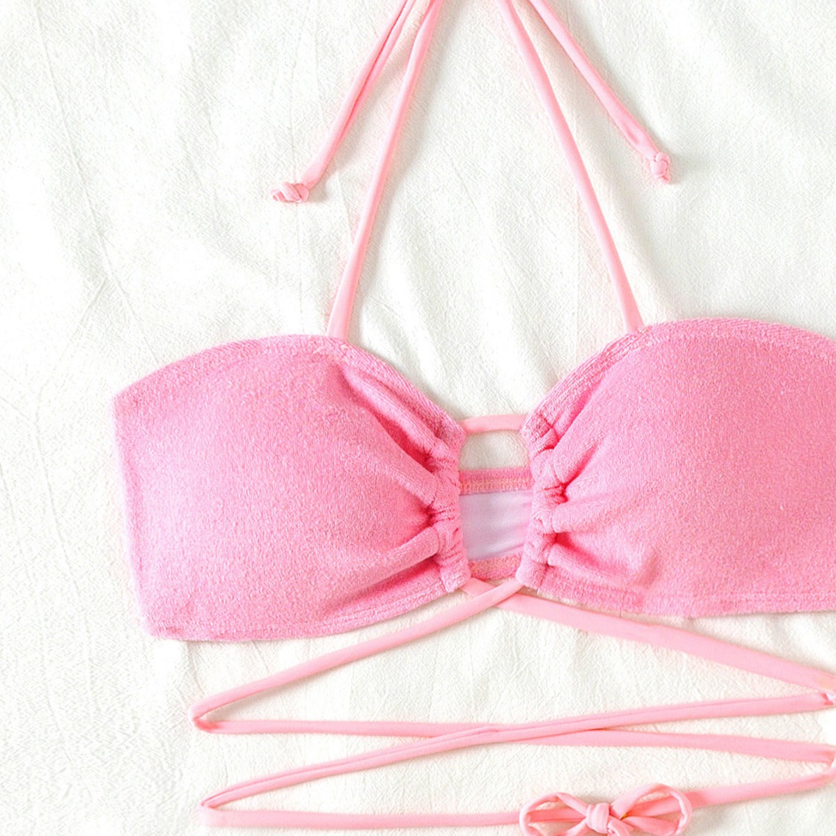 Split Hollow Bikini Swimwear