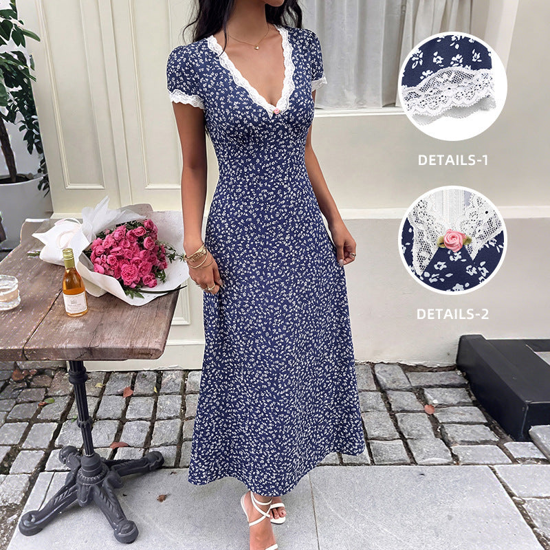 Women's Lace Floral Dress