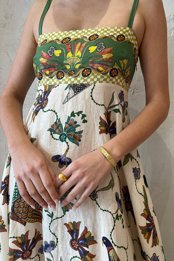 Women's Floral Sleeveless Dress