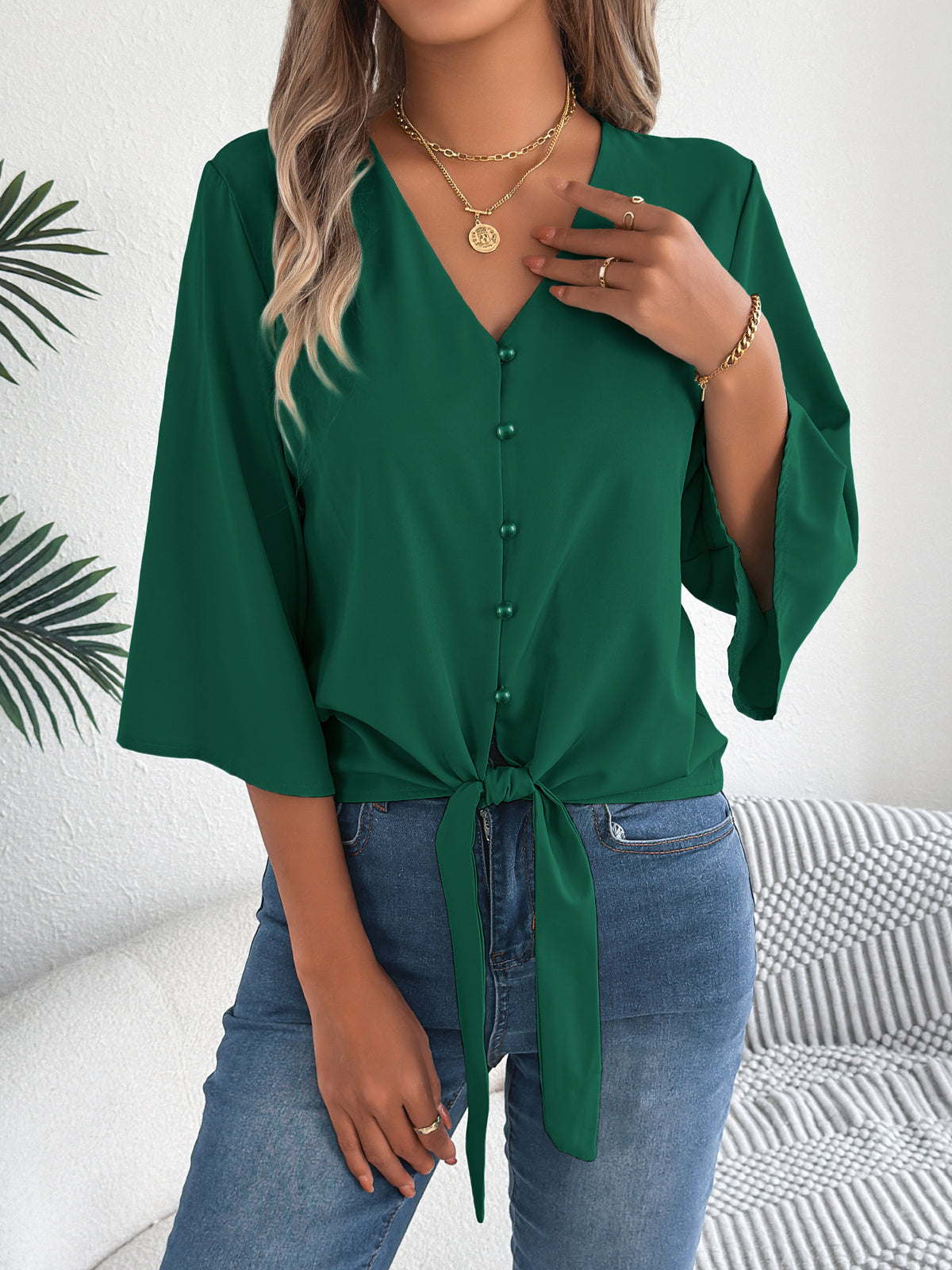 blackish green