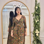 Women's Floral Chiffon Dress