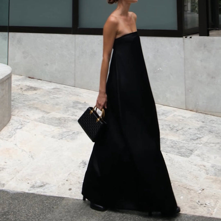 Women's Strapless Sleeveless Bodycon Dress