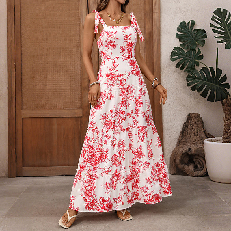 Women's French Vacation Dress
