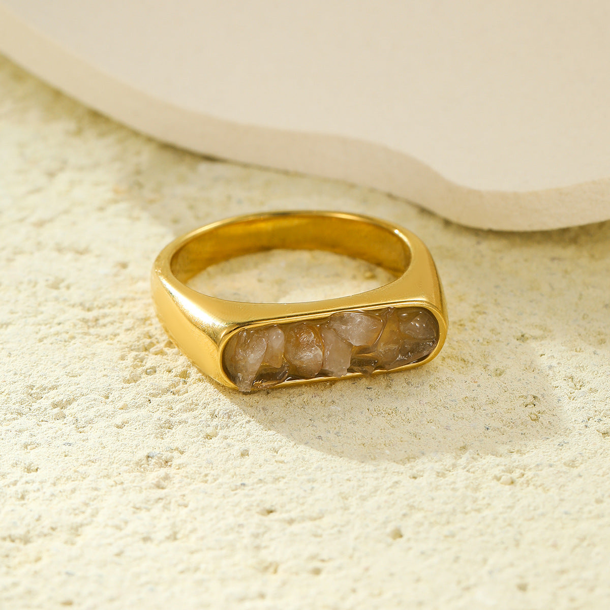 Natural Stone Ring