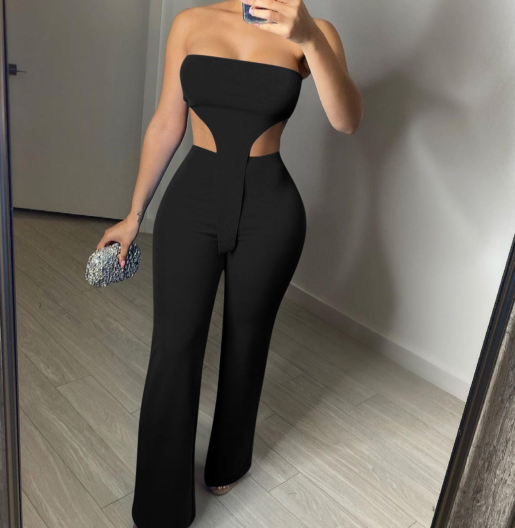 Women's Solid Color Casual Coordinated Two-Piece Set