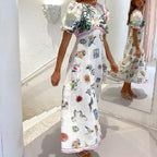 Women's Cotton Short Sleeve Dress