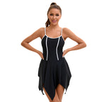 Dress Sleeveless One-piece Swimwear