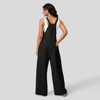 Women’s Knitted Pleated Suspender Pants