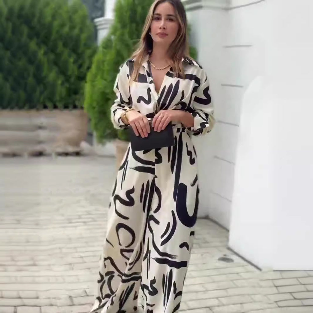 Floral Wide-Leg Jumpsuit