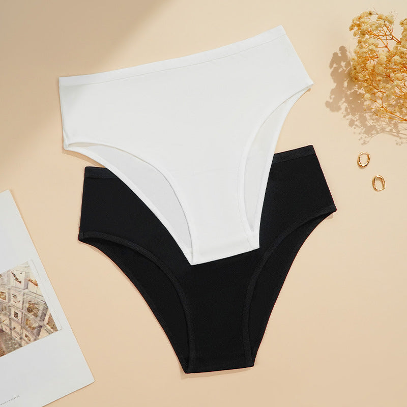 Women's High-Waist Cotton Briefs