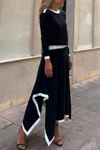 Black Two-Piece Set