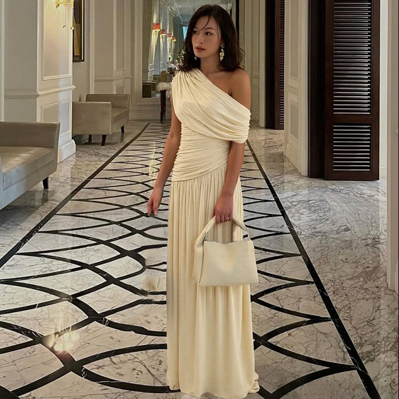 Women's Pleated Spring Dress