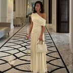Women's Pleated Spring Dress
