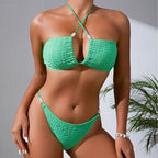 Special Fabric One-piece Swimwear