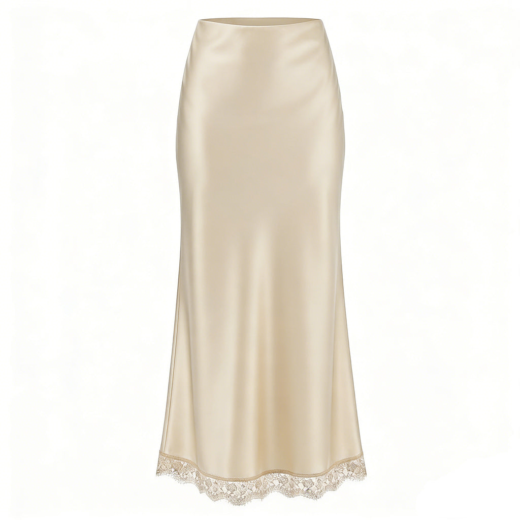 Beige long dress