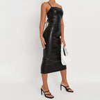 Women's Backless Slim-Fit Bodycon Slip Dress