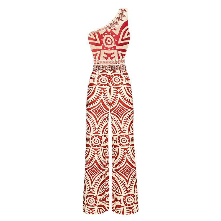Conservative Belly One-piece Swimwear