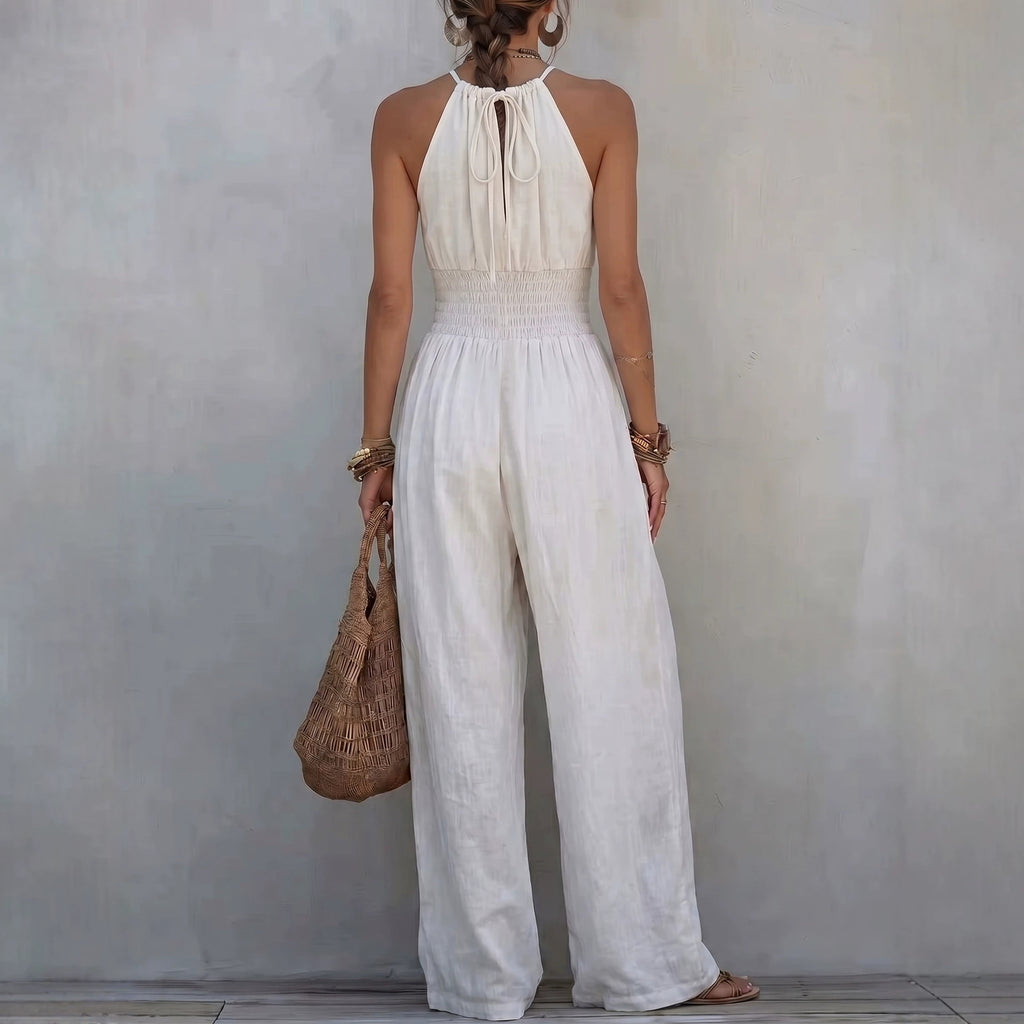 Bohemian Jumpsuit Sexy SL Strap Halter Casual WL Trousers