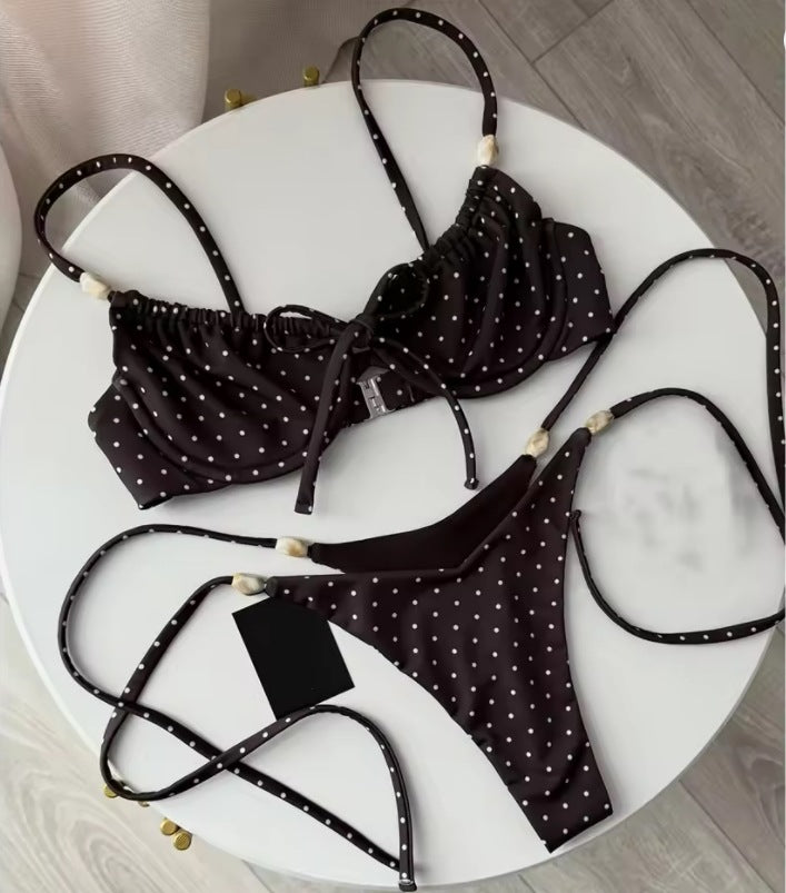 Brown with Polkadot
