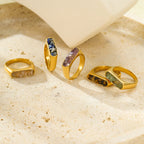 Natural Stone Ring