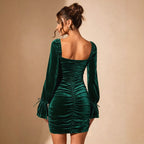 Women's Velvet Dress