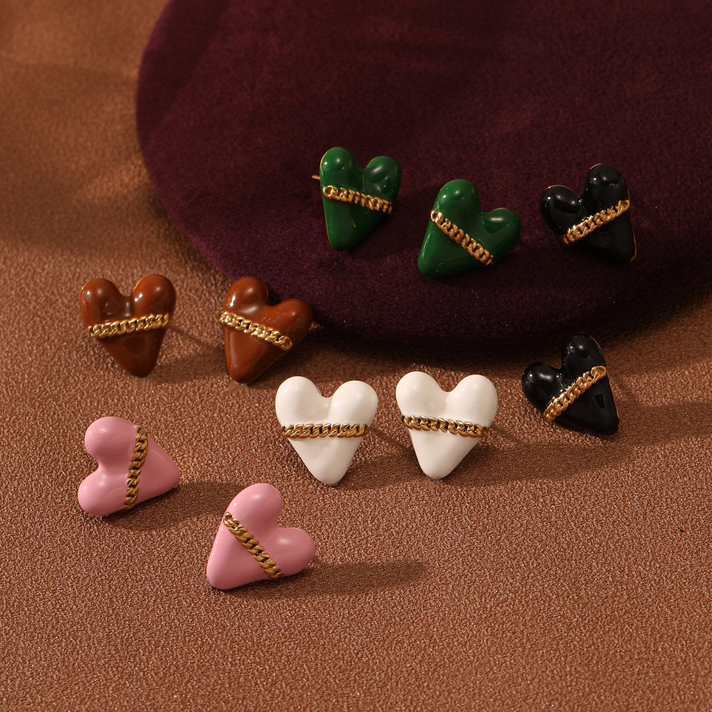 Colorful Love Earrings