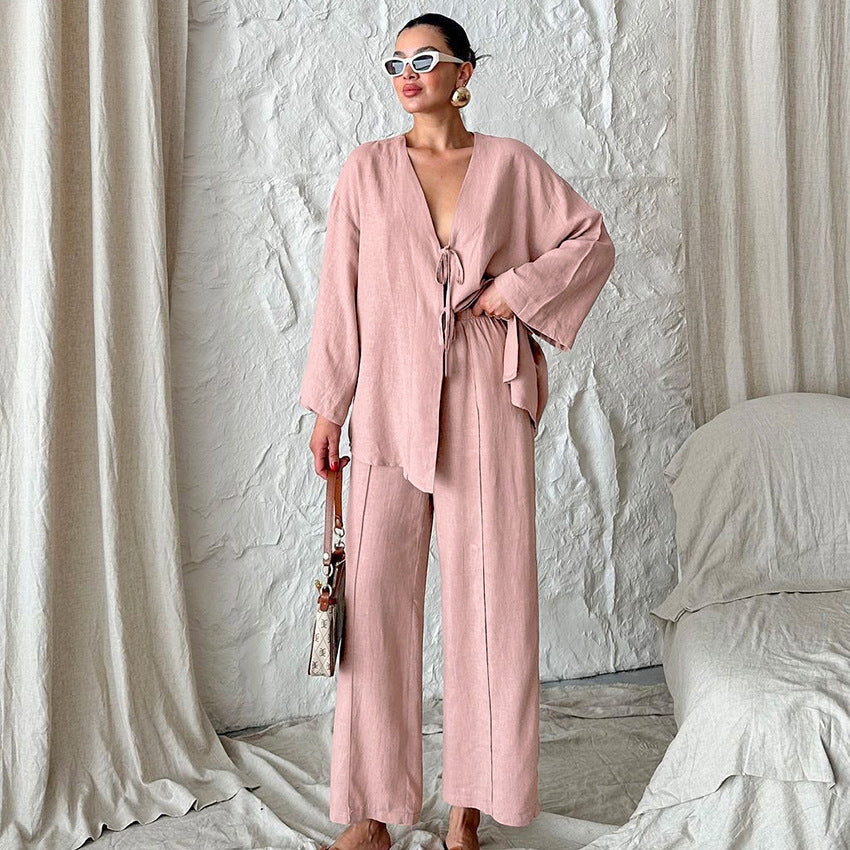 Autumn Cotton Pajamas Lingerie