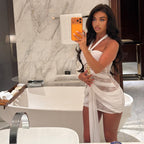 Women's Lace Halter Dress
