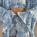 Autumn Leopard Pajamas Lingerie
