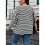 Striped Knit Sweater