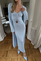 Blue Two-Piece Set