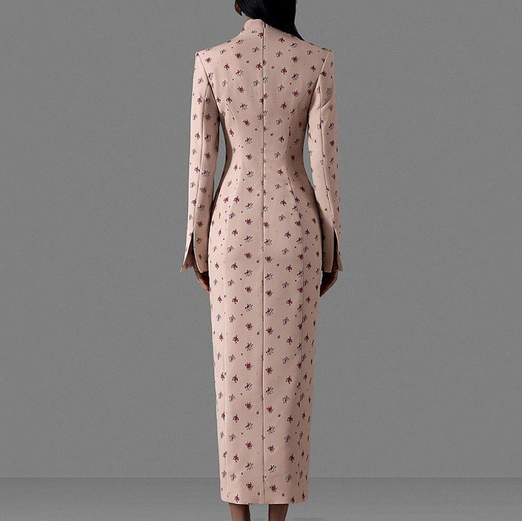 Women's Sheath Long Sleeve Dress
